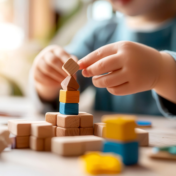 Lustige Aktivitäten für kleine Hände.