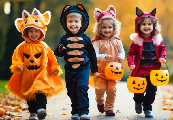 Einen lustigen Halloween mit Kindern zu Hause erleben