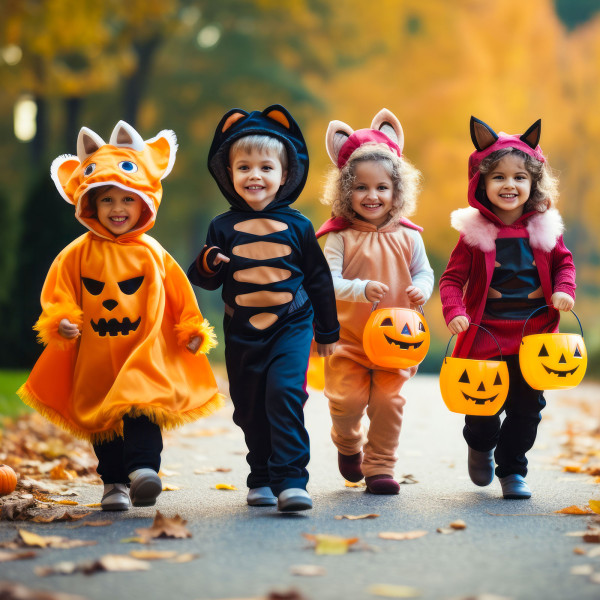 Einen lustigen Halloween mit Kindern zu Hause erleben