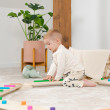 Wirkt sich positiv auf die Entwicklung der Füße, das Fußgewölbe und die richtige Körperhaltung aus Montessori Balancierbalken fördern die Entwicklung der grobmotorischen Fähigkeiten