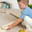 Wirkt sich positiv auf die Entwicklung der Füße, das Fußgewölbe und die richtige Körperhaltung aus Montessori Balancierbalken fördern die Entwicklung der grobmotorischen Fähigkeiten