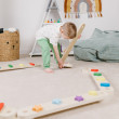 Wirkt sich positiv auf die Entwicklung der Füße, das Fußgewölbe und die richtige Körperhaltung aus Montessori Balancierbalken fördern die Entwicklung der grobmotorischen Fähigkeiten