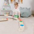 Wirkt sich positiv auf die Entwicklung der Füße, das Fußgewölbe und die richtige Körperhaltung aus Montessori Balancierbalken fördern die Entwicklung der grobmotorischen Fähigkeiten