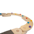 Wirkt sich positiv auf die Entwicklung der Füße, das Fußgewölbe und die richtige Körperhaltung aus Montessori Balancierbalken fördern die Entwicklung der grobmotorischen Fähigkeiten