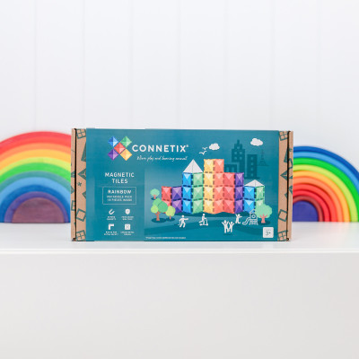 Magnetbausteine CONNETIX® Rainbow Rectangle Pack 18 Stck.