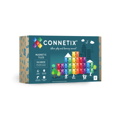 Magnetbausteine CONNETIX® Rainbow Rectangle Pack 18 Stck.