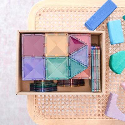 Magnetbausteine CONNETIX® Pastel Starter Pack 64 Stck.