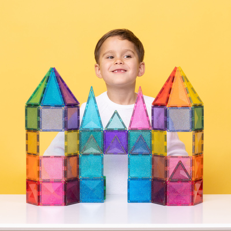 Magnetbausteine CONNETIX® Glitter Castle Pack 48 Stck. Magnetbausteine CONNETIX® Glitter Castle Pack 48 Stck.