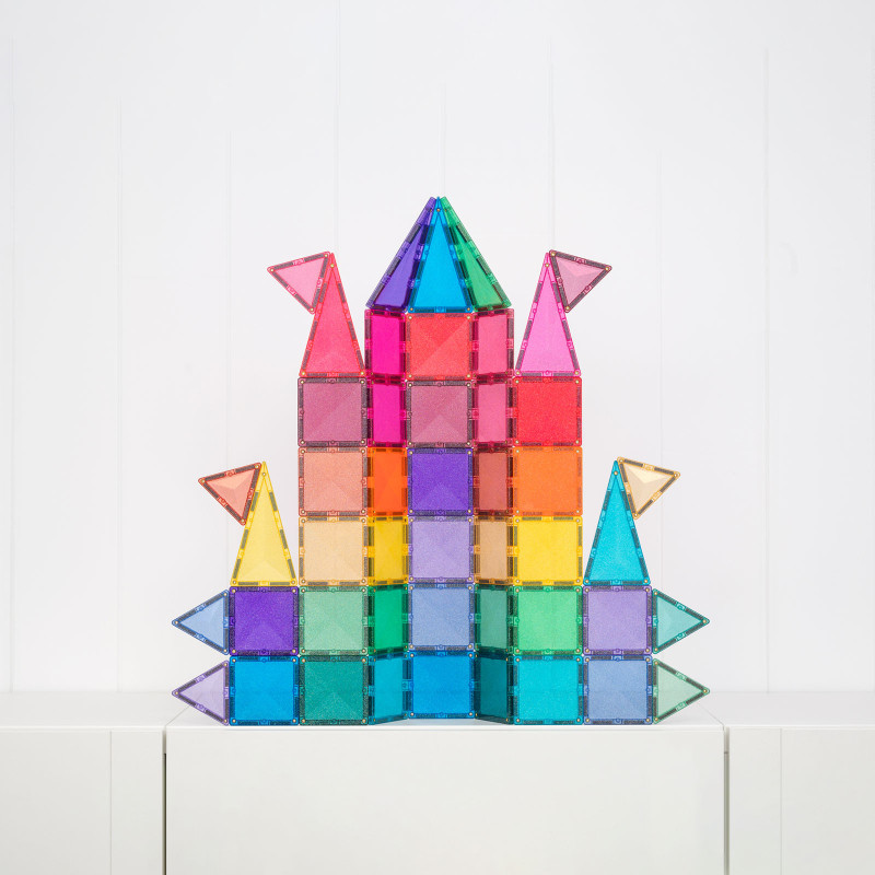 Magnetbausteine CONNETIX® Glitter Castle Pack 48 Stck. Magnetbausteine CONNETIX® Glitter Castle Pack 48 Stck.