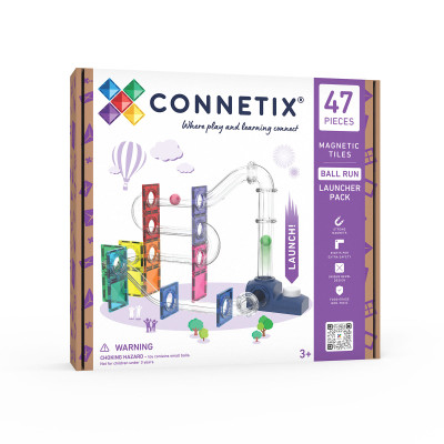 Magnetbausteine CONNETIX® Ball Run Launcher Pack 47 Stck.