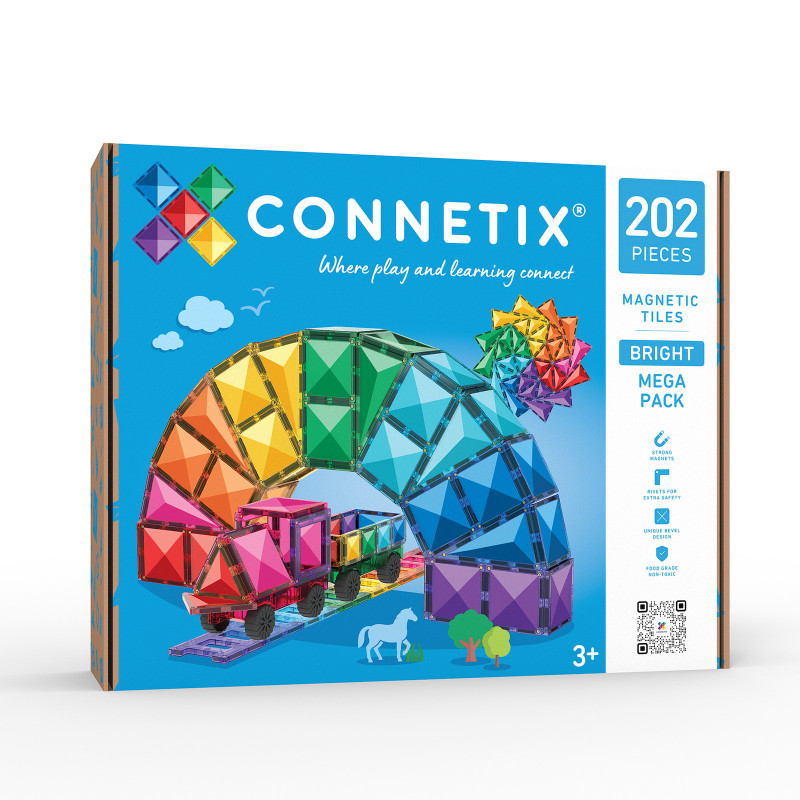 Magnetbausteine CONNETIX® Bright Mega Pack 202 Stck.