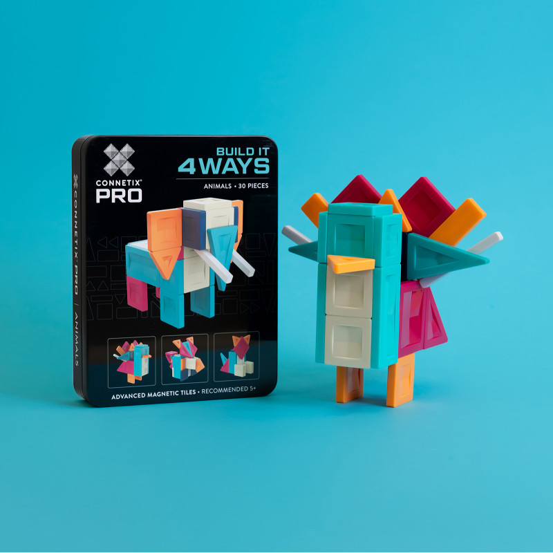 Magnetbausteine CONNETIX® PRO Animals Pack 30 Stck.
