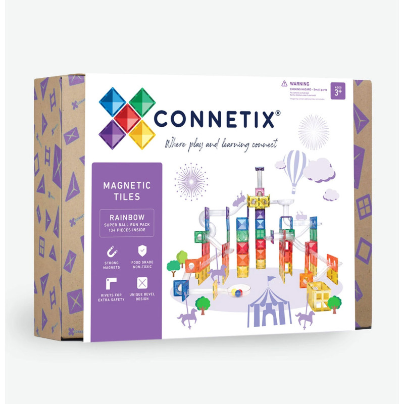 Magnetbausteine CONNETIX® Super Ball Run Pack 134 Stck.
