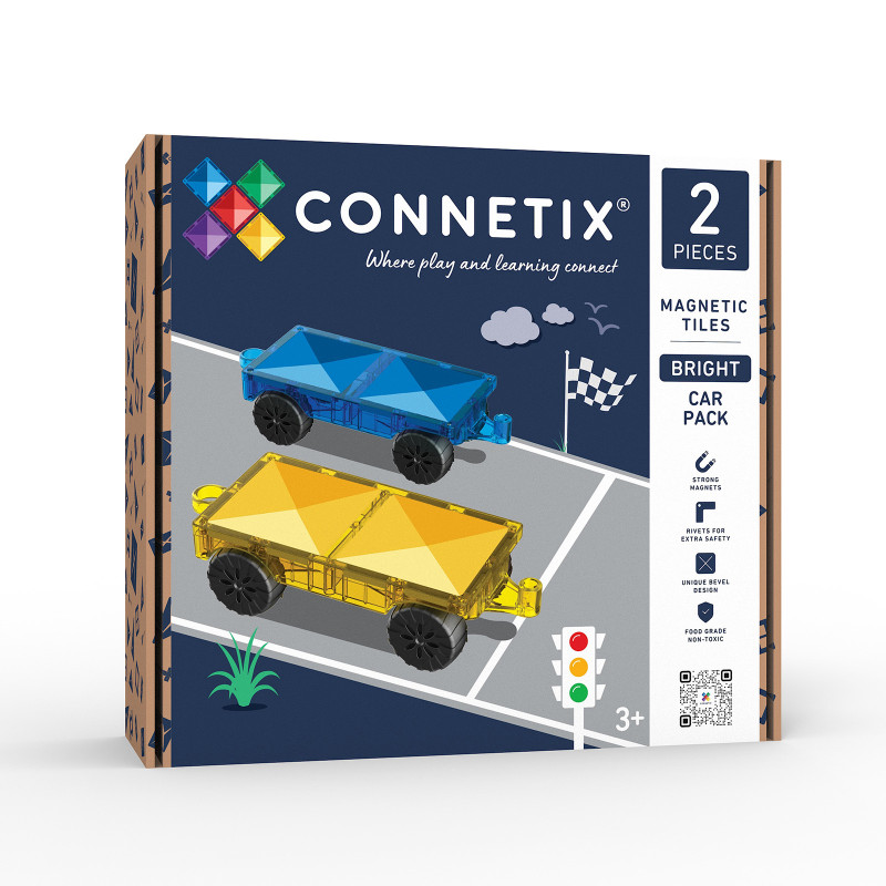 Magnetbausteine CONNETIX® Bright Car Pack 2 Stck.