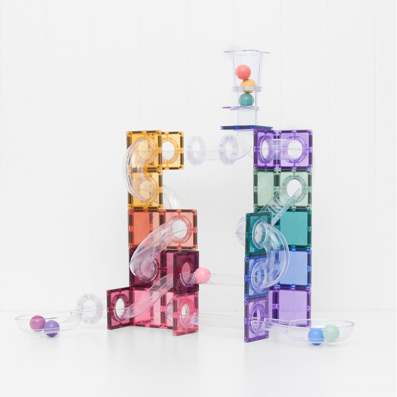 Magnetbausteine CONNETIX® Ball Run Pastel Pack 114 Stck.