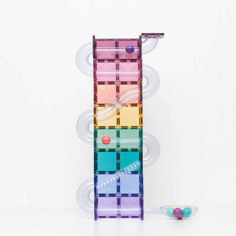 Magnetbausteine CONNETIX® Ball Run Pastel Pack 114 Stck.