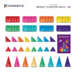 Magnetbausteine CONNETIX® Bright Starter Pack 56 Stck.