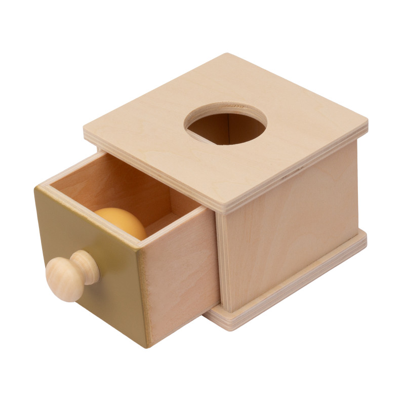 Montessori-Box mit Kugel – Joybex Montessori-Box mit Kugel – Joybex
