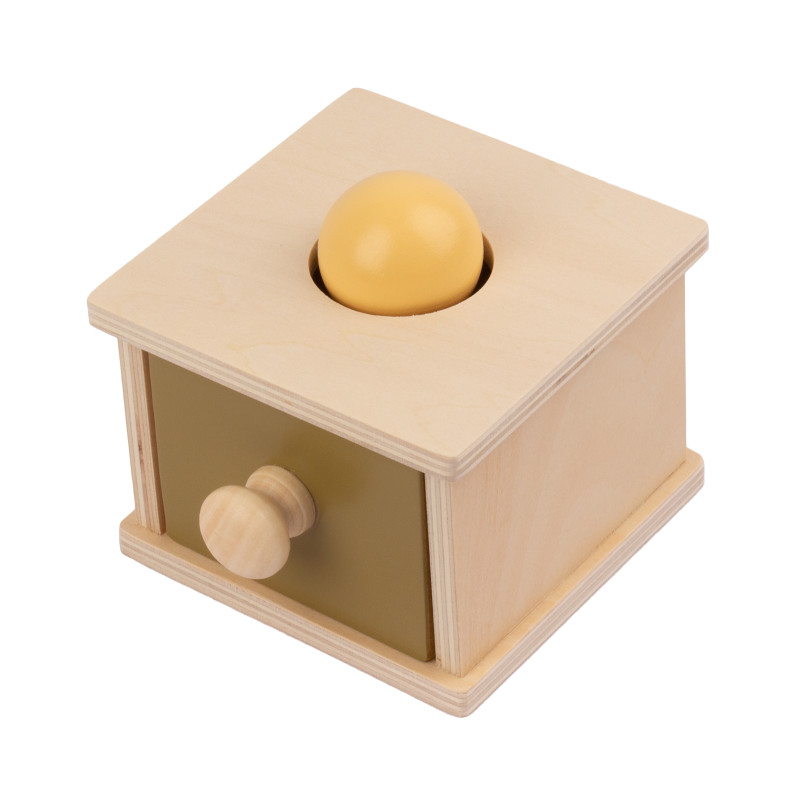 Montessori-Box mit Kugel – Joybex Montessori-Box mit Kugel – Joybex