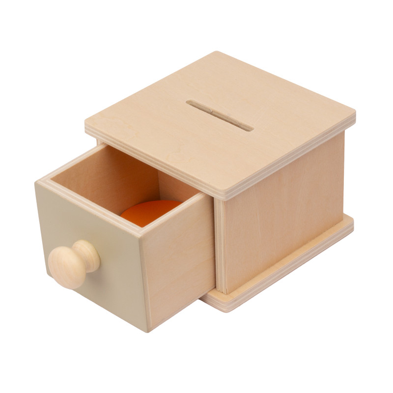 Montessori-Box mit Münze – Joybex Montessori-Box mit Münze – Joybex
