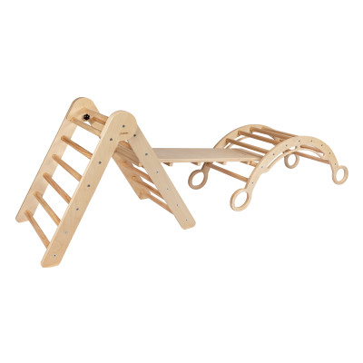 Kletterset Pikler „S“ mit Kletterbogen