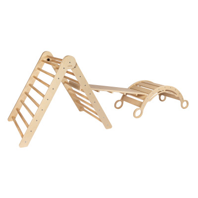 Kletterset Pikler „M“ mit Montessori-Schaukel