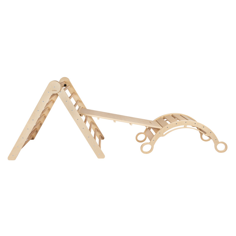Kletterset Pikler „M“ mit Montessori-Schaukel – Joybex Kletterset Pikler „M“ mit Montessori-Schaukel – Joybex