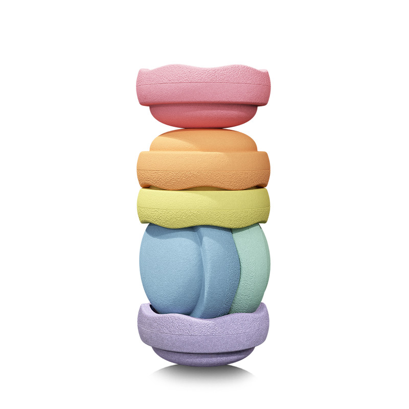 Stapelstein Original Set Rainbow Pastel Stapelstein Original Set Rainbow Pastel