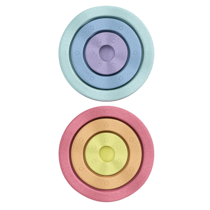 Stapelstein Inside Set Rainbow Pastel Stapelstein Inside Set Rainbow Pastel