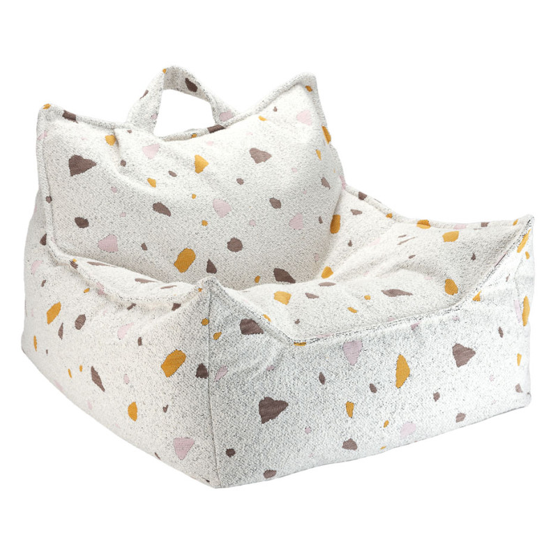 Kindersessel Sitzsack Wigiwama® - Terrazzo Marble Beanbag Chair Kindersessel Sitzsack Wigiwama® - Terrazzo Marble Beanbag Chair
