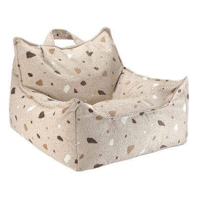 Kindersessel Sitzsack Wigiwama® - Terrazzo Sand Beanbag Chair