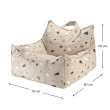 Kindersessel Sitzsack Wigiwama® - Terrazzo Sand Beanbag Chair Kindersessel Sitzsack Wigiwama® - Terrazzo Sand Beanbag Chair