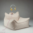 Kindersessel Sitzsack Wigiwama® - Cream White Beanbag Chair Kindersessel Sitzsack Wigiwama® - Cream White Beanbag Chair