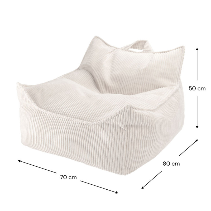 Kindersessel Sitzsack Wigiwama® - Marshmallow Beanbag Chair Kindersessel Sitzsack Wigiwama® - Marshmallow Beanbag Chair