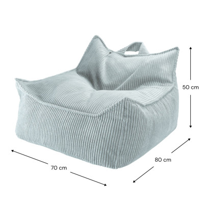 Kindersessel Sitzsack Wigiwama® - Peppermint Green Beanbag Chair