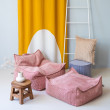 Kindersessel Sitzsack Wigiwama® - Pink Mousse Beanbag Chair Kindersessel Sitzsack Wigiwama® - Pink Mousse Beanbag Chair
