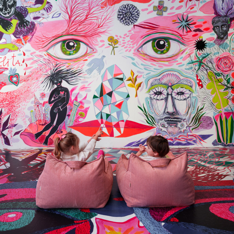 Kindersessel Sitzsack Wigiwama® - Pink Mousse Beanbag Chair Kindersessel Sitzsack Wigiwama® - Pink Mousse Beanbag Chair