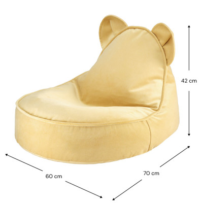 Kindersessel Sitzsack Wigiwama® - Salted Caramel Bear Beanbag
