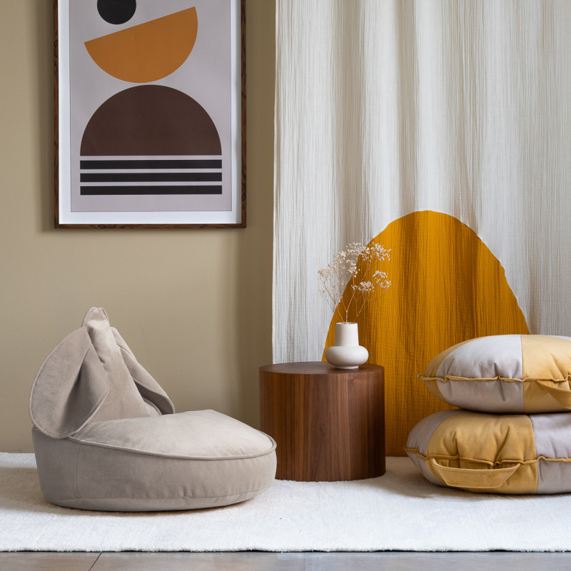 Kindersessel Sitzsack Wigiwama® - Dusty Beige Bunny Beanbag Kindersessel Sitzsack Wigiwama® - Dusty Beige Bunny Beanbag
