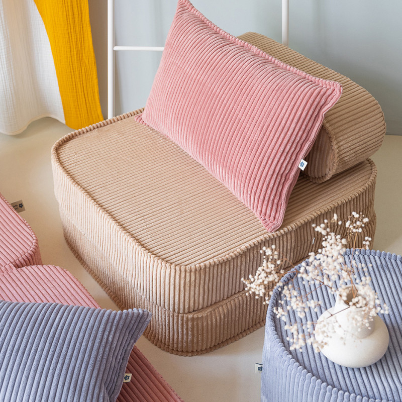 Kissen Wigiwama® – Pink Mousse Bolster Kissen Wigiwama® – Pink Mousse Bolster
