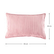 Kissen Wigiwama® – Pink Mousse Bolster Kissen Wigiwama® – Pink Mousse Bolster