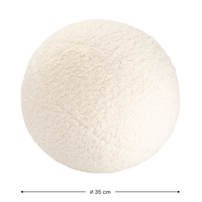 Kissen Wigiwama® – Cream White Ball
