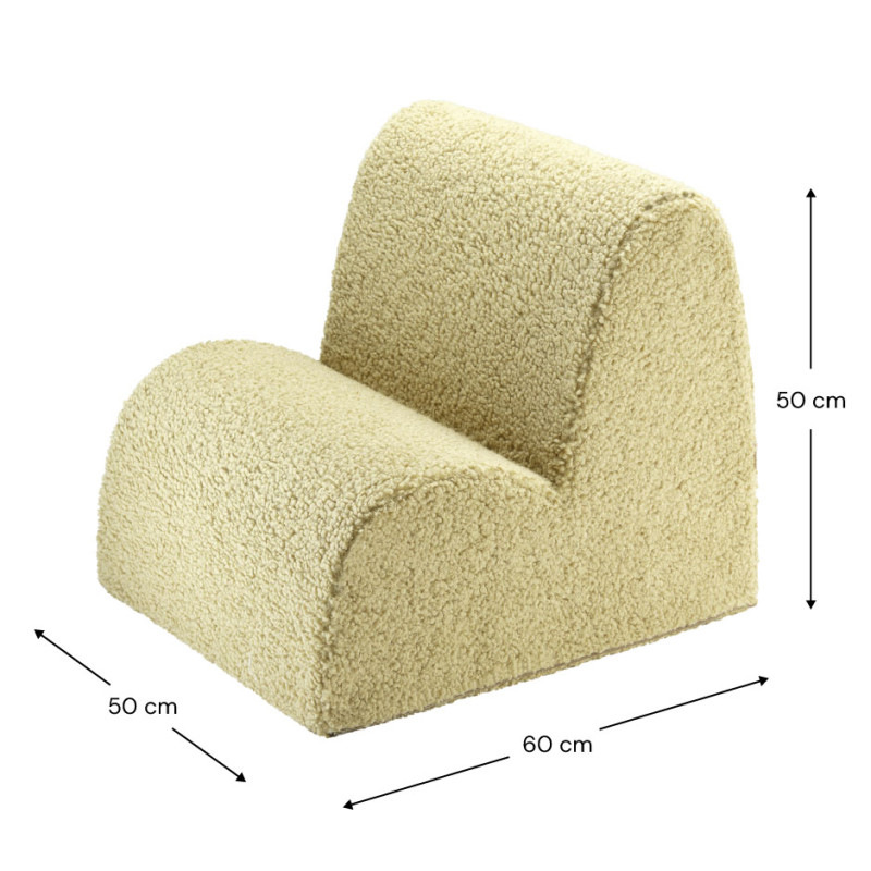 Kindersessel Wigiwama® – Matcha Cloud Kindersessel Wigiwama® – Matcha Cloud