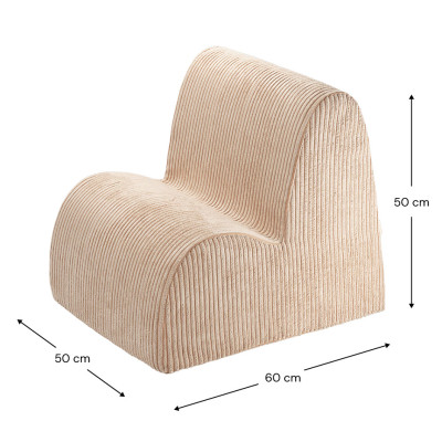 Kindersessel Wigiwama® – Brown Sugar Cloud