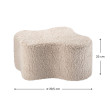 Pouf Wigiwama® - Biscuit Cloud Pouf Wigiwama® - Biscuit Cloud