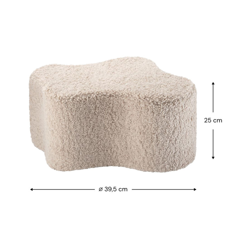 Pouf Wigiwama® - Biscuit Cloud Pouf Wigiwama® - Biscuit Cloud