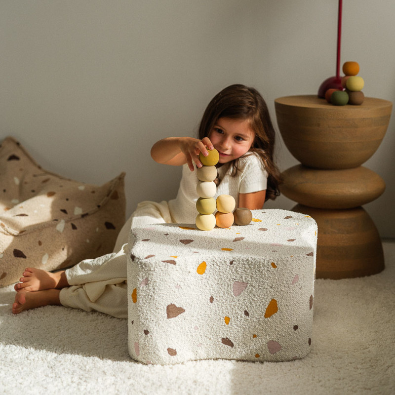 Pouf Wigiwama® - Terrazzo Marble Cloud Pouf Wigiwama® - Terrazzo Marble Cloud