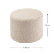 Pouf Wigiwama® - Biscuit Pouf Wigiwama® - Biscuit