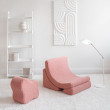 Pouf Wigiwama® - Guava Pink Cloud Pouf Wigiwama® - Guava Pink Cloud