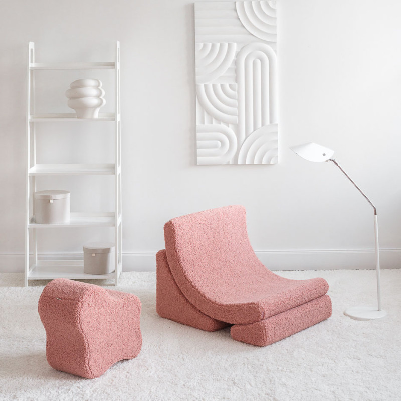Pouf Wigiwama® - Guava Pink Cloud Pouf Wigiwama® - Guava Pink Cloud